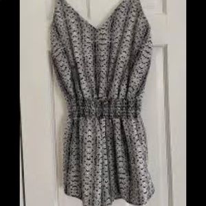 NWOT, snakeskin romper